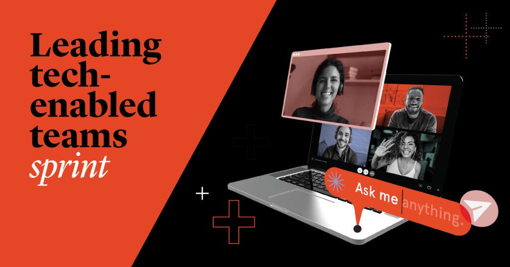 Leading tech-enabled teams sprint